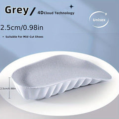 2pcs Arch Support Increase Insoles Orthopedic Shoe Pads