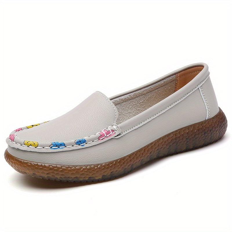 Women's Soft Sole Slip On Loafers Lightweight Walking Flats