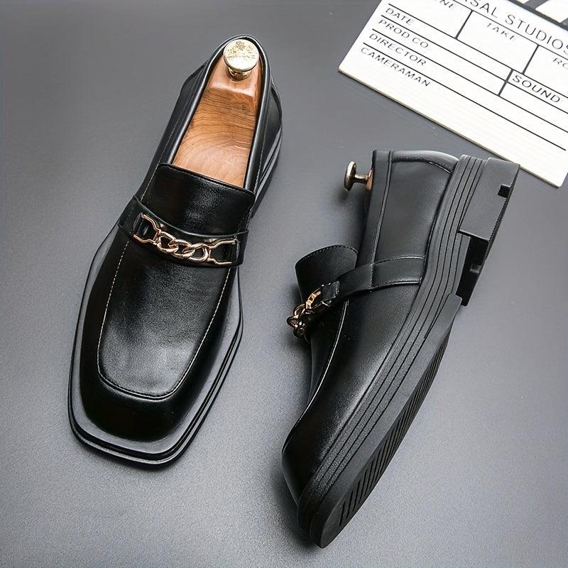 Women's Square Toe Loafers Slip On Soft Sole Shoes