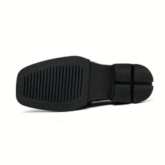 Women's Square Toe Loafers Slip On Soft Sole Shoes