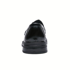 Retro Flat Loafers Slip On Formal Shoes Women's Footwear