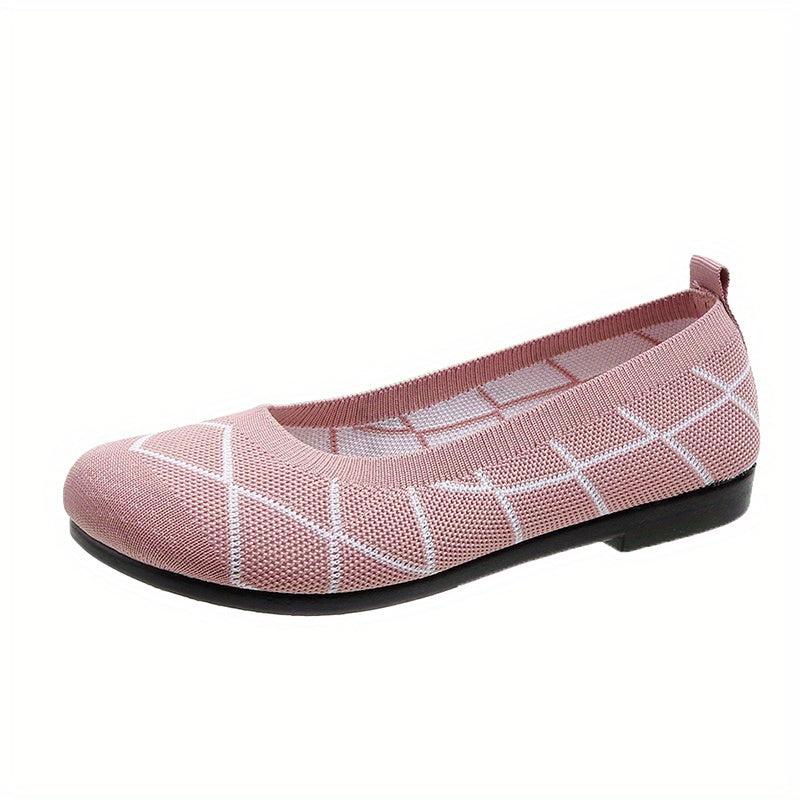 Women's Soft Sole Loafers Slip on Round Toe Lightweight Casual Shoes