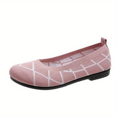 Women's Soft Sole Loafers Slip on Round Toe Lightweight Casual Shoes