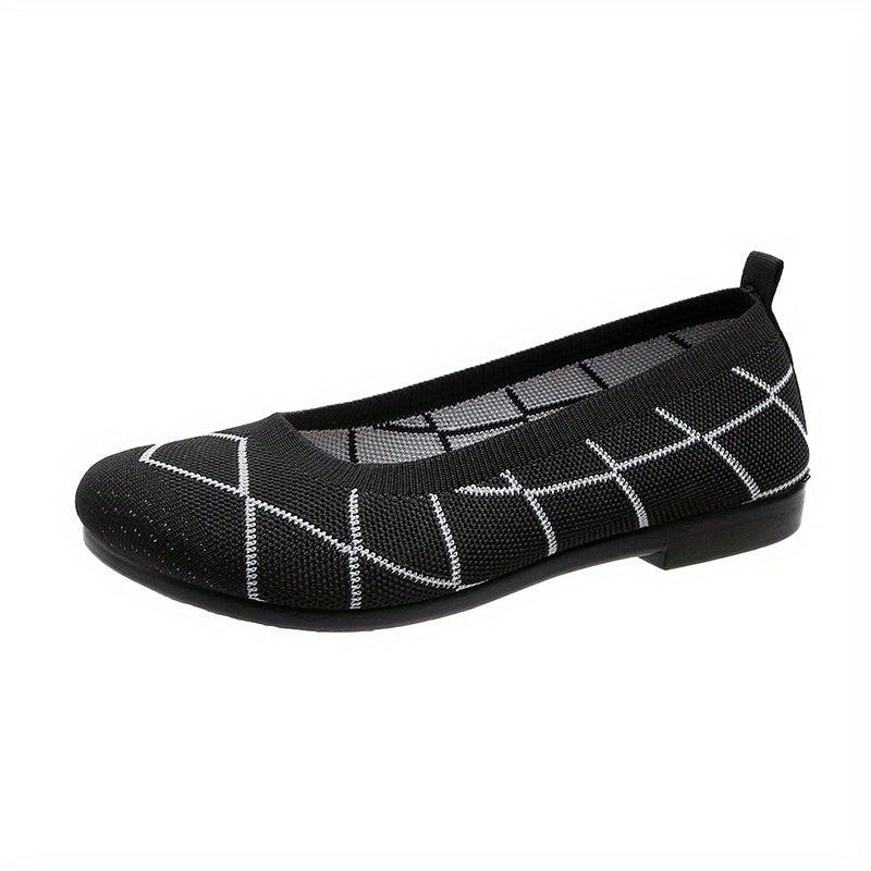 Women's Soft Sole Loafers Slip on Round Toe Lightweight Casual Shoes
