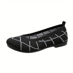 Women's Soft Sole Loafers Slip on Round Toe Lightweight Casual Shoes