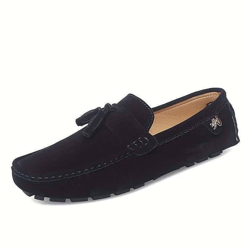 Women's Tassel Loafers Slip On Anti slip Shoes Casual Flat
