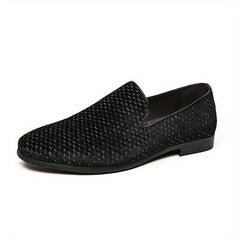 Women's Flat Loafers Stylish Slip On Shoes Round Toe Low Top Solid Loafers
