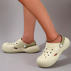 Women's Garden Clogs Closed Toe Hollow Out Sandals