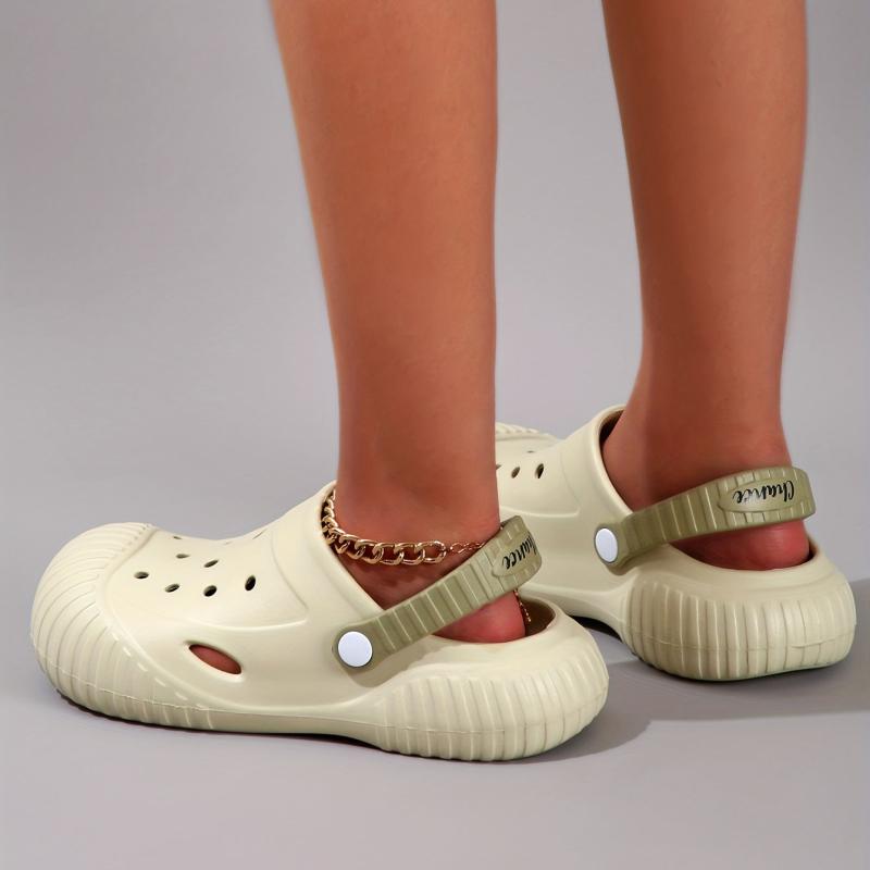 Women's Garden Clogs Closed Toe Hollow Out Sandals