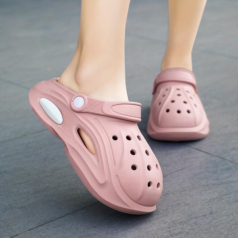 Women's Lightweight Hollow Out Clogs Non Slip Sandals