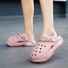 Women's Lightweight Hollow Out Clogs Non Slip Sandals