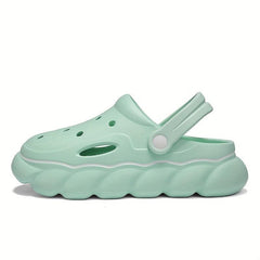 Women's Platform Clogs Hollow Out Adjustable Strap Sandals