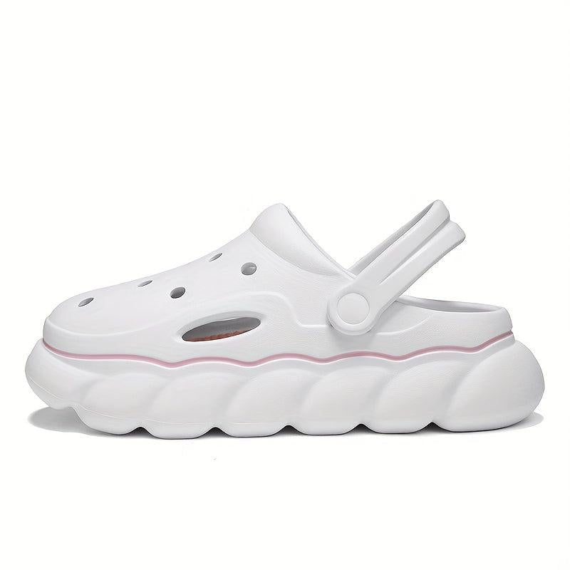Women's Platform Clogs Hollow Out Adjustable Strap Sandals