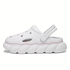 Women's Platform Clogs Hollow Out Adjustable Strap Sandals