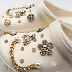 Summer Women's Shoe Flower Shoe Buckle Ins Garden Shoes Decoration