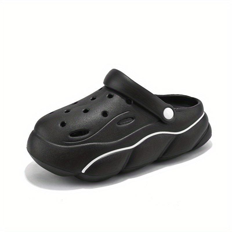 Women's Hollow Out Clogs Breathable Slip On Platform Garden Shoes