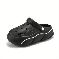 Women's Hollow Out Clogs Breathable Slip On Platform Garden Shoes