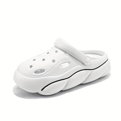 Women's Hollow Out Clogs Breathable Slip On Platform Garden Shoes