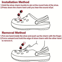 15Pcs Shoe Charms for Sandals Decor Girls Women Ladies