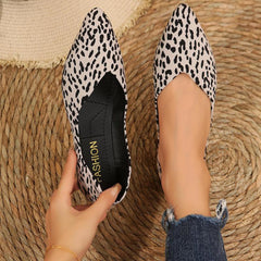 Pointed Toe Slip on Flat Shoes for Women