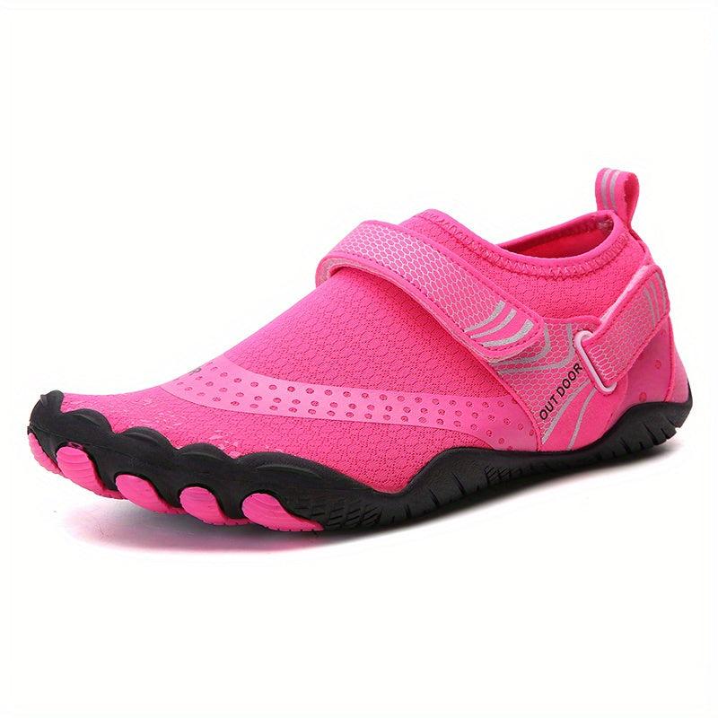 Women's Hook & Loop Fastener Water Shoes for Summer Beach Creek