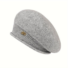 Women's Winter Knitted Beret Wool Hat