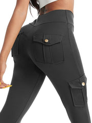 Stylish Yoga Leggings With Pockets for Running & Gym