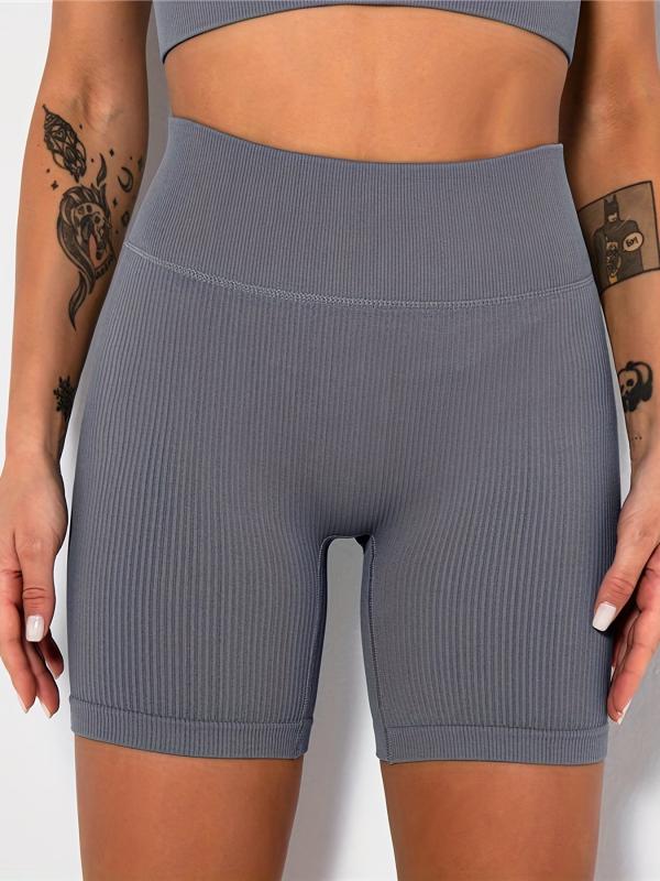 Seamless High Waist Yoga Shorts Women's Activewear