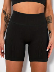 Seamless High Waist Yoga Shorts Women's Activewear