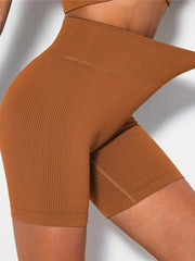 Seamless High Waist Yoga Shorts Women's Activewear