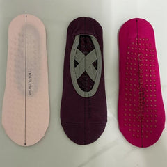 Cross Strap Yoga Socks Non Slip Towel Bottom Sports Socks