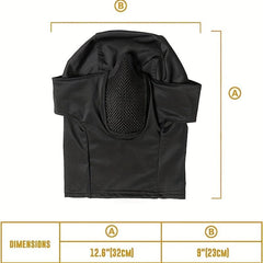 Tactical Full Face Balaclava Cap Metal Mesh Mask for Airsoft Paintball