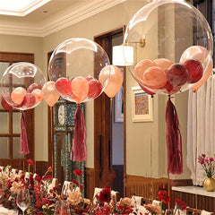 10pcs Transparent Balloon Inflatable Balloons Wedding Birthday Party Decoration