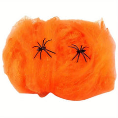 1pc Halloween Spider & Cobweb Scene Decoration Props