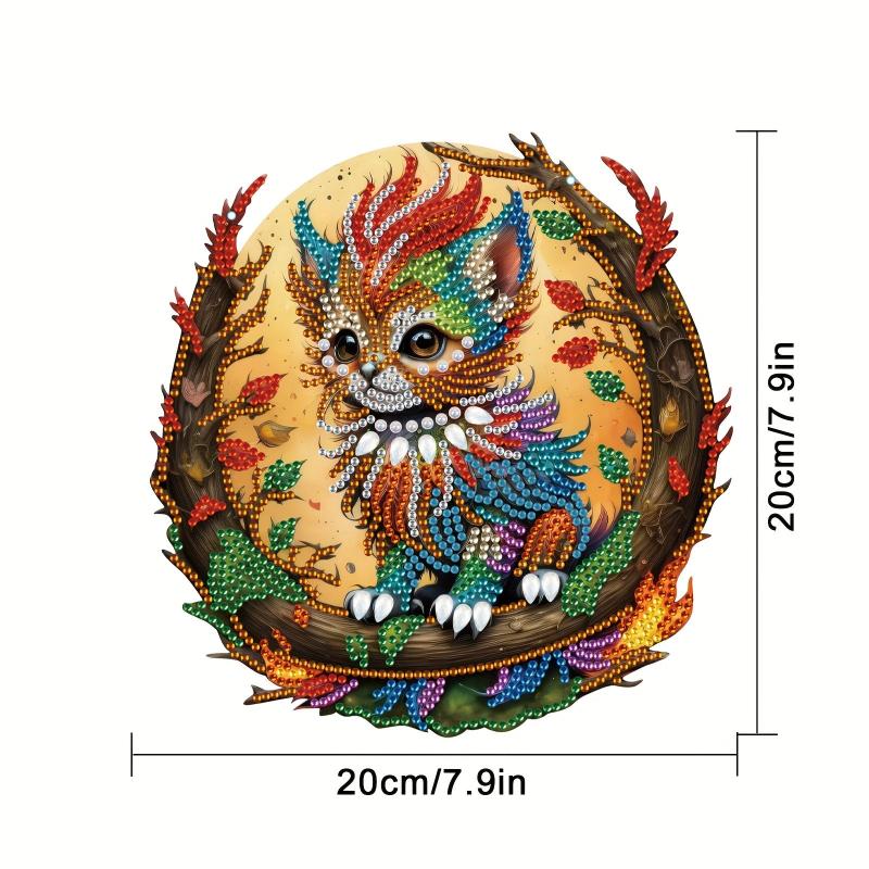 Animal Pattern Diamond Painting Kit DIY Pendant Home Decor