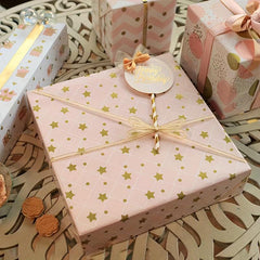 5PCS Christmas Gift Wrapping Paper for Birthdays and Holidays
