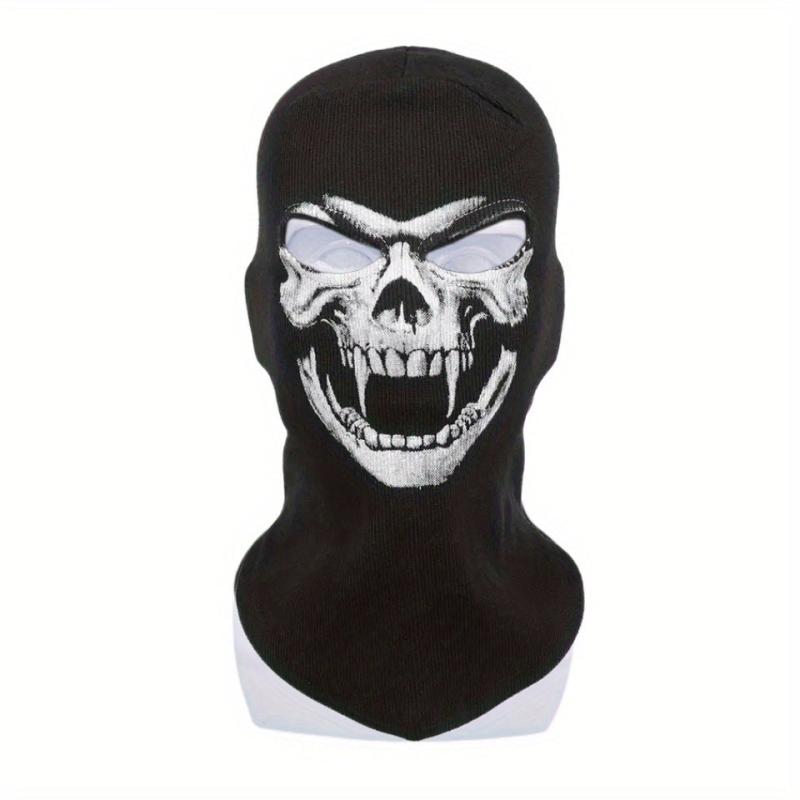 Halloween Ghost Headgear Outdoor Sunscreen Mask For Riding