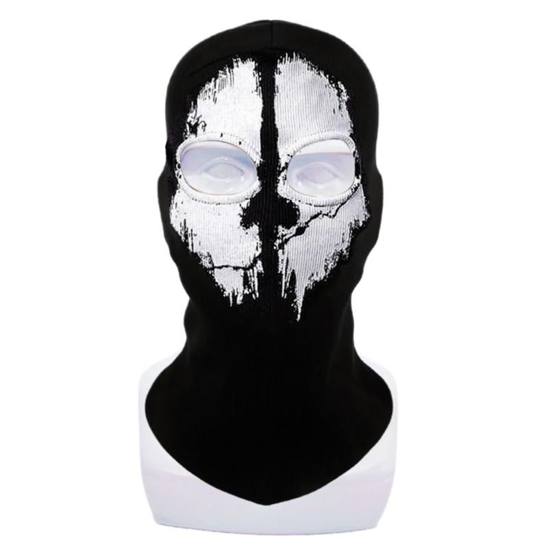 Halloween Ghost Headgear Outdoor Sunscreen Mask For Riding