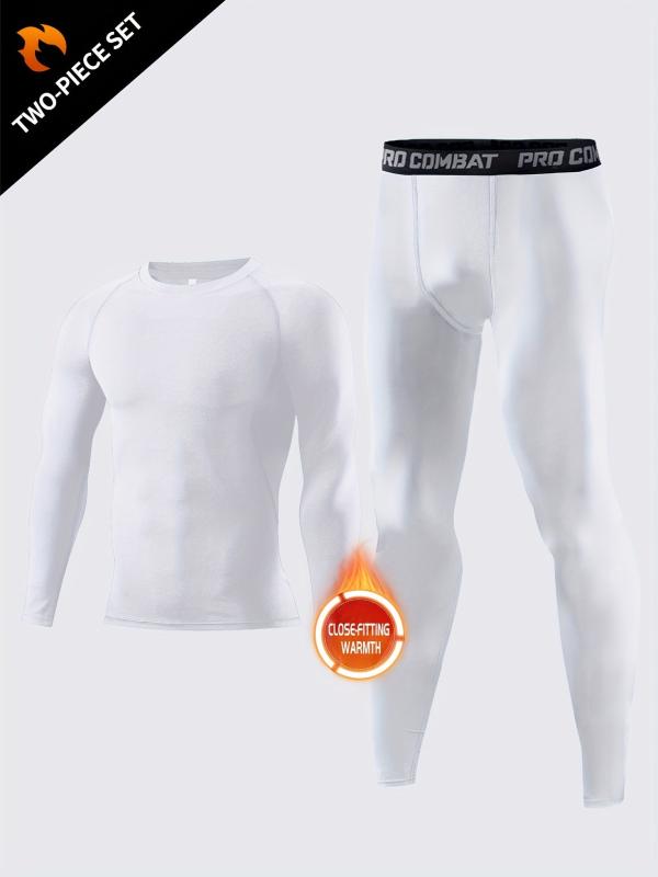 Men's Long Sleeve Compression Set for Sportswear