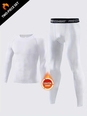 Men's Long Sleeve Compression Set for Sportswear