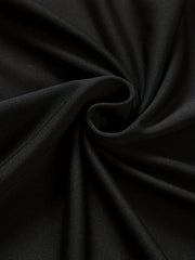 Men's Solid Fleece Sports Top for Fall Winter