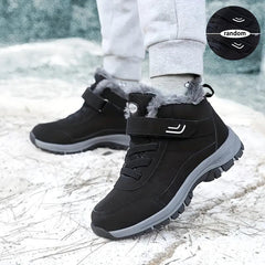 Thermal Hiking Boots Non Slip with Hook & Loop Fastener Waterproof