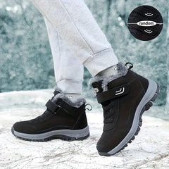 Thermal Hiking Boots Non Slip with Hook & Loop Fastener Waterproof