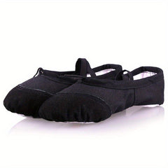 Girls' Split Sole Ballet Shoes - Ideal for Gymnastics and Dance