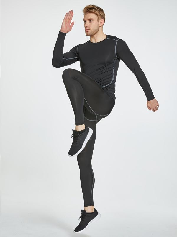 Men's Thermal Base Layer Set for Sports Stay Warm and Comfortable