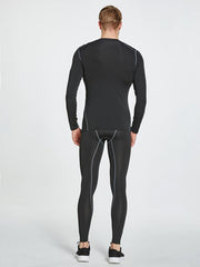 Men's Thermal Base Layer Set for Sports Stay Warm and Comfortable