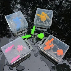 Kids Waterproof Silicone Earplugs for Swimming and Diving