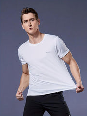 Men's Ultralight Quick Dry Sport T Shirt - Breathable Top for Gym Workouts