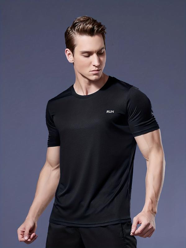 Men's Ultralight Quick Dry Sport T Shirt - Breathable Top for Gym Workouts