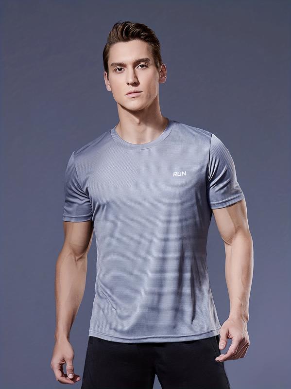 Men's Ultralight Quick Dry Sport T Shirt - Breathable Top for Gym Workouts